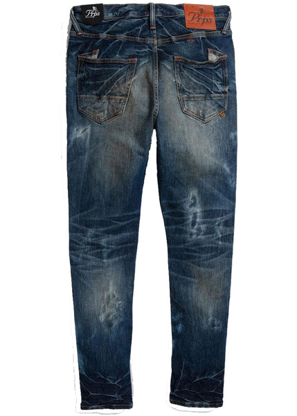 Men’s outlets PRPS Warlock Drop Indigo Skinny Jeans