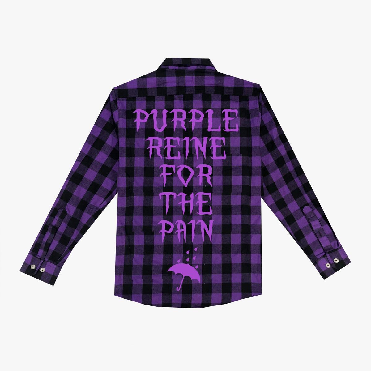 NOVEMBER REINE - PURPLE REINE FOR THE PAIN FLANNEL (PURPLE REINE FOR THE PAIN FLANNEL)
