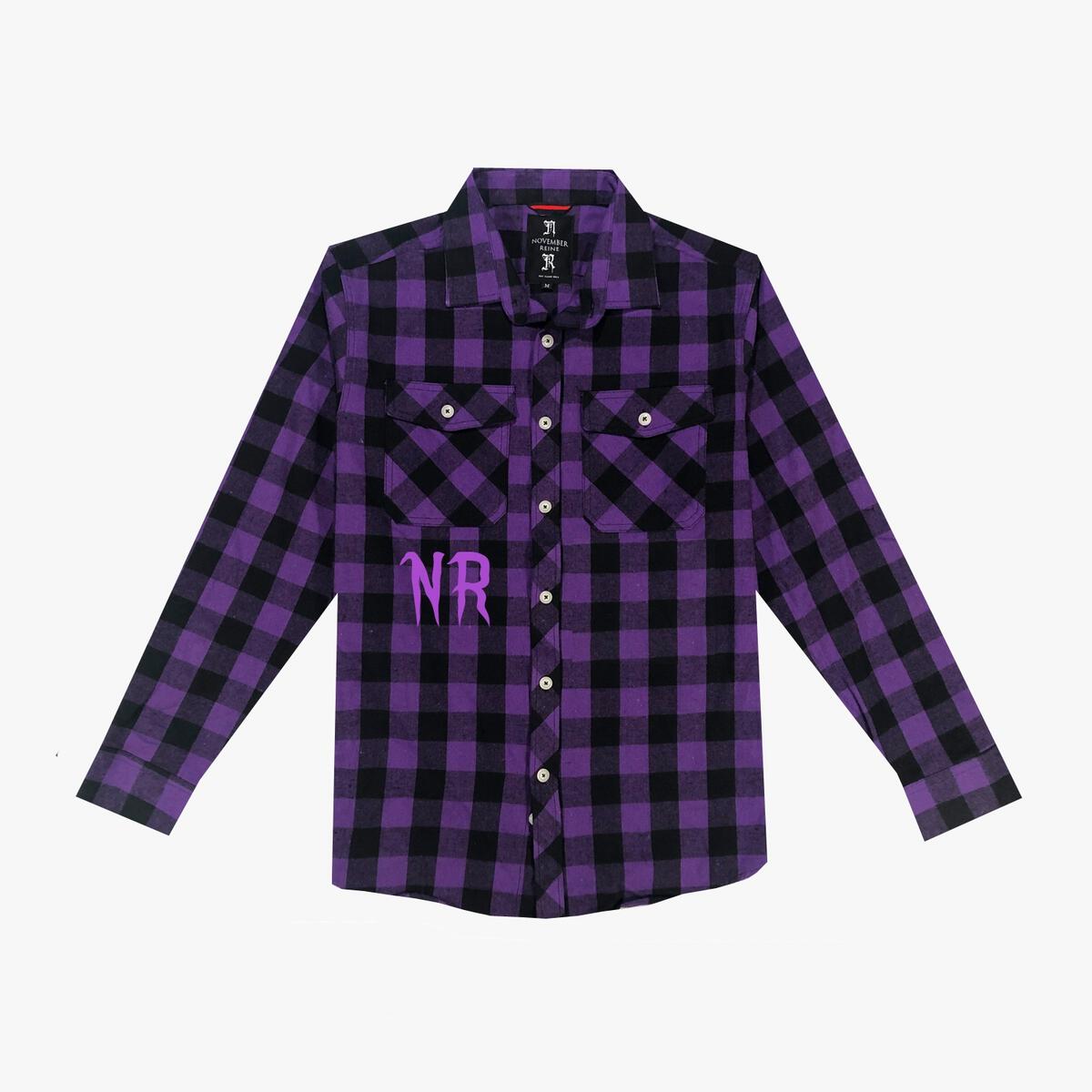 NOVEMBER REINE - PURPLE REINE FOR THE PAIN FLANNEL (PURPLE REINE FOR THE PAIN FLANNEL)