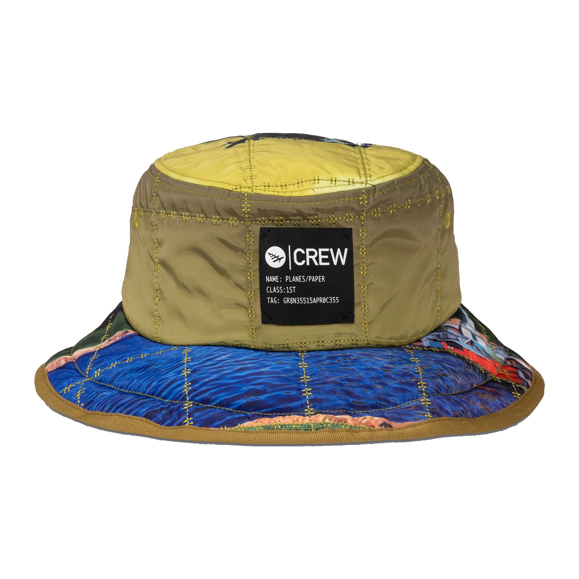 Paper Plane - Aviator Bucket Hat (od green)