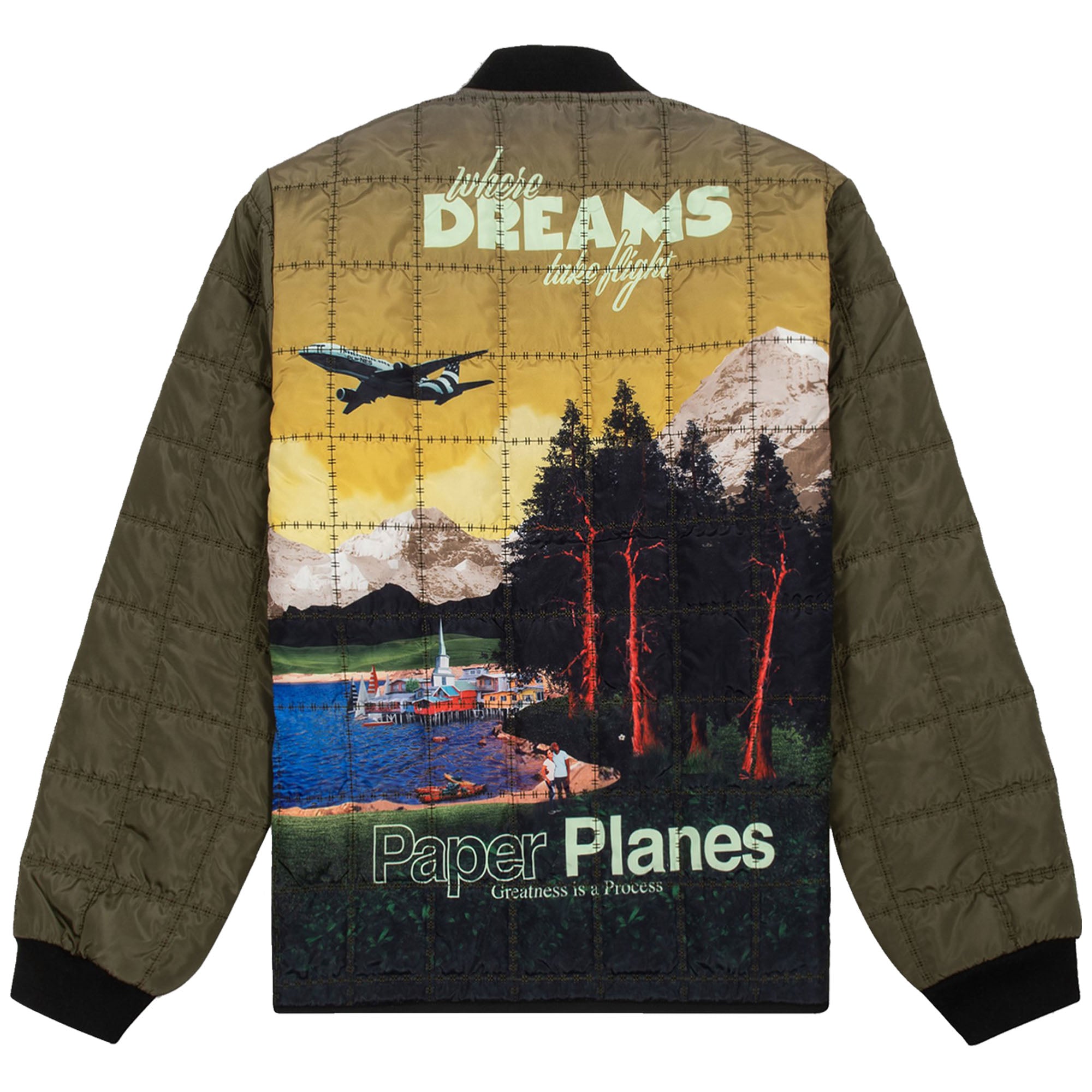 Paper Planes - Aviator CWL Jacket (od green)