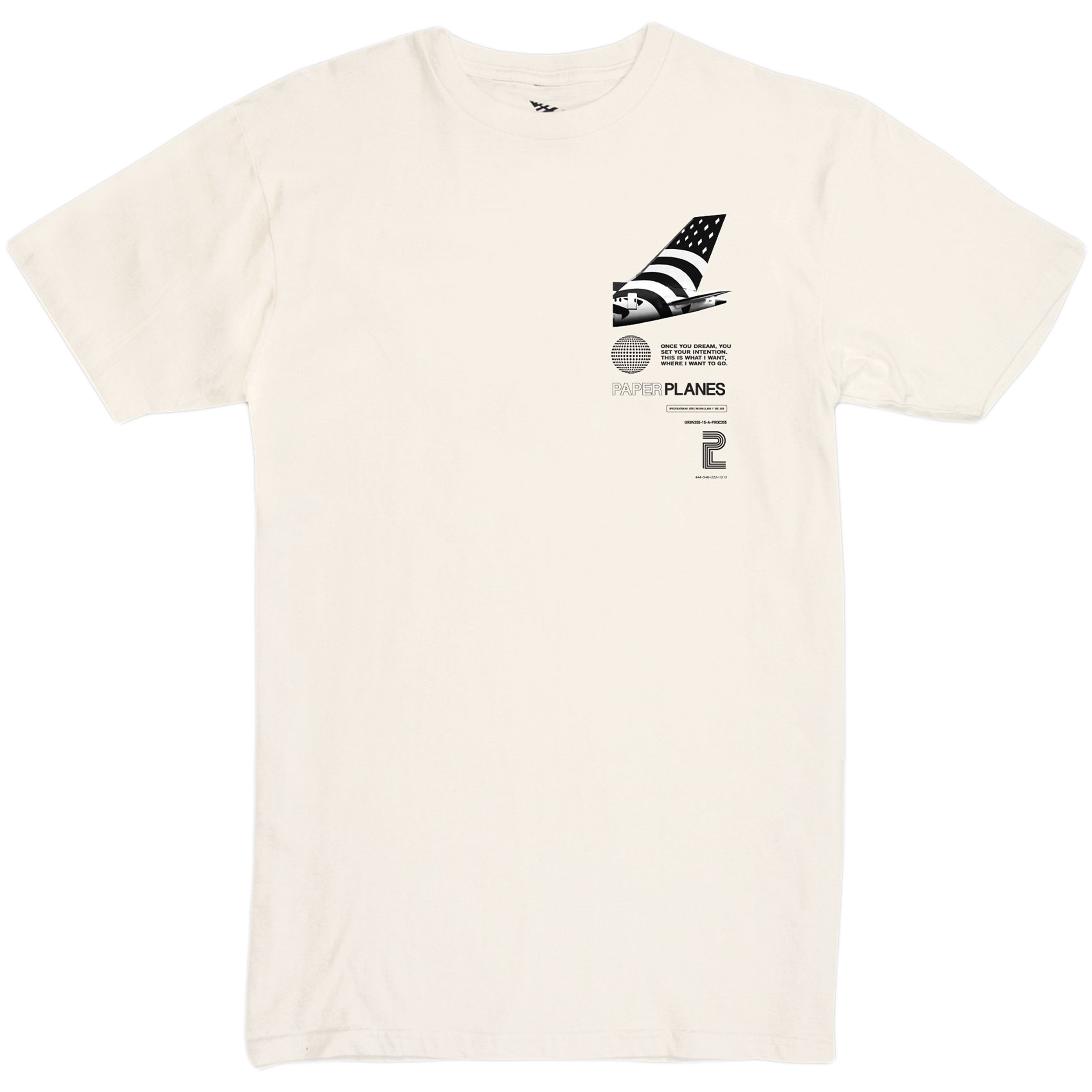 Paper Planes - Open Doors Oversized Tee (ivory)