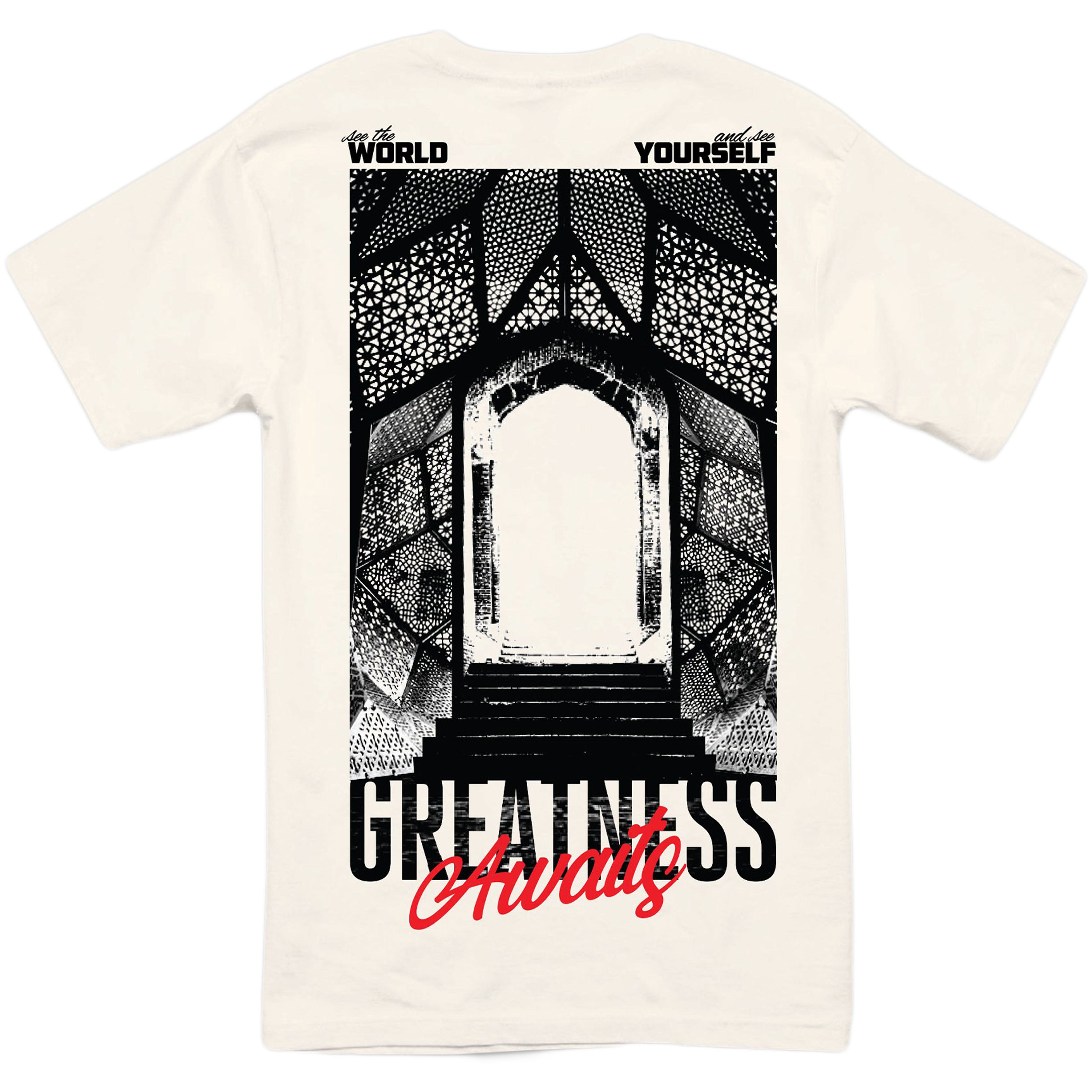 Paper Planes - Open Doors Oversized Tee (ivory)