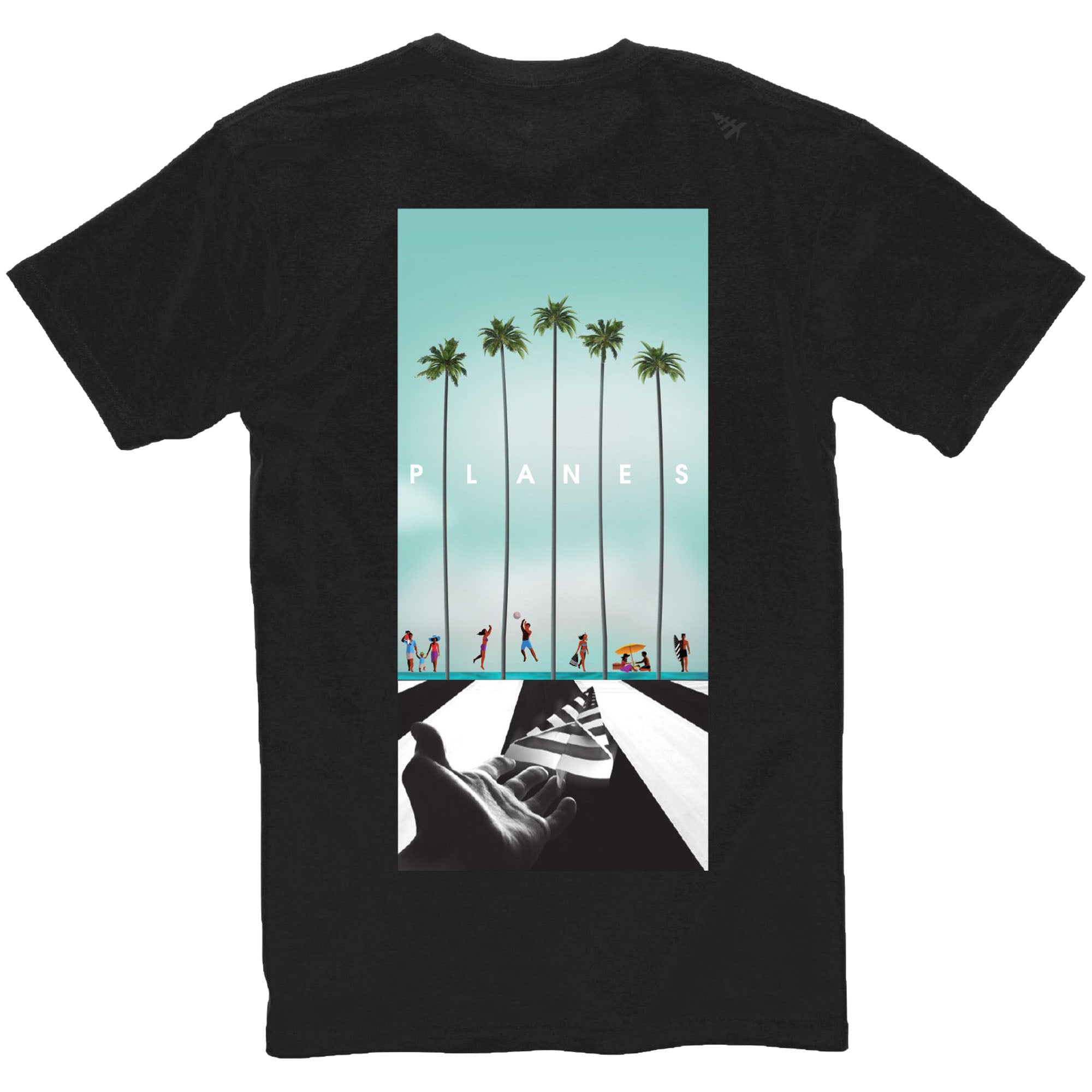Paper Planes - Palm Beach Tee (black)