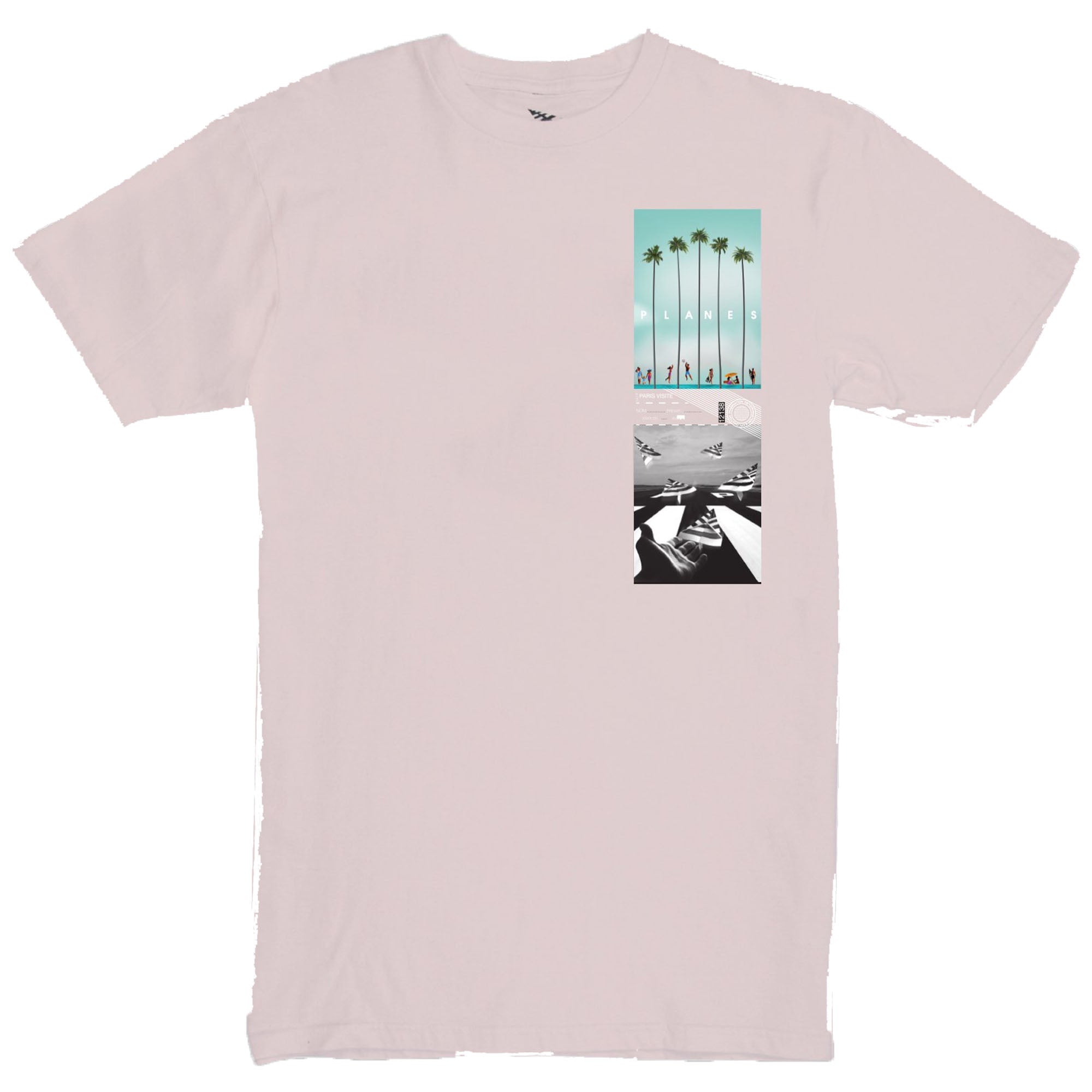 Paper Planes - Palm Beach Tee (powder pink)
