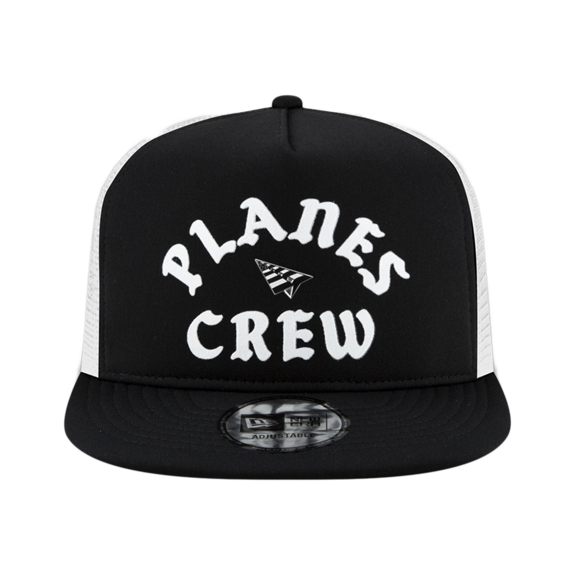 Paper Planes - Planes Crew Trucker Two Tone Old School Snapback (black/white)