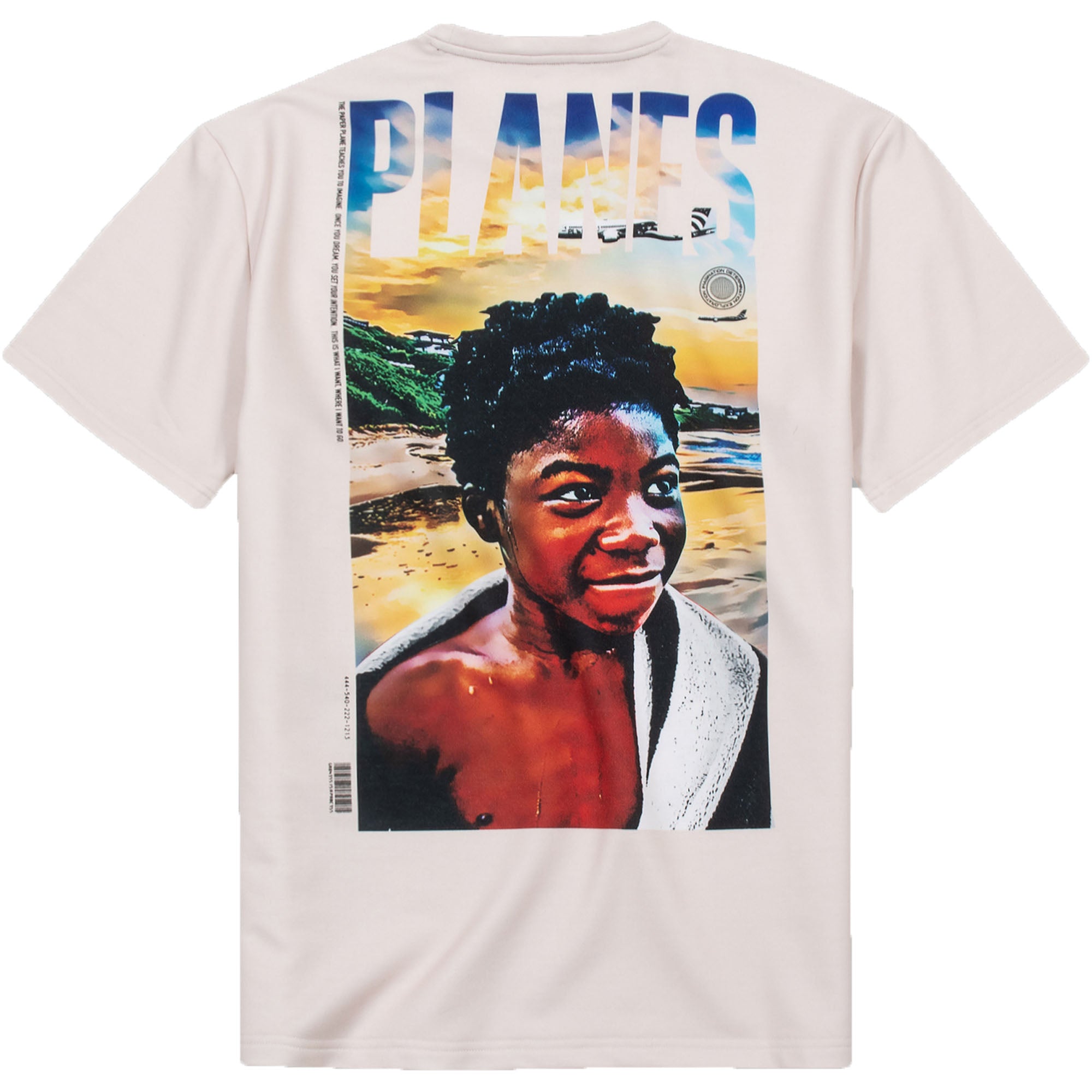 Paper Planes - Poster French Terry Tee (ivory)