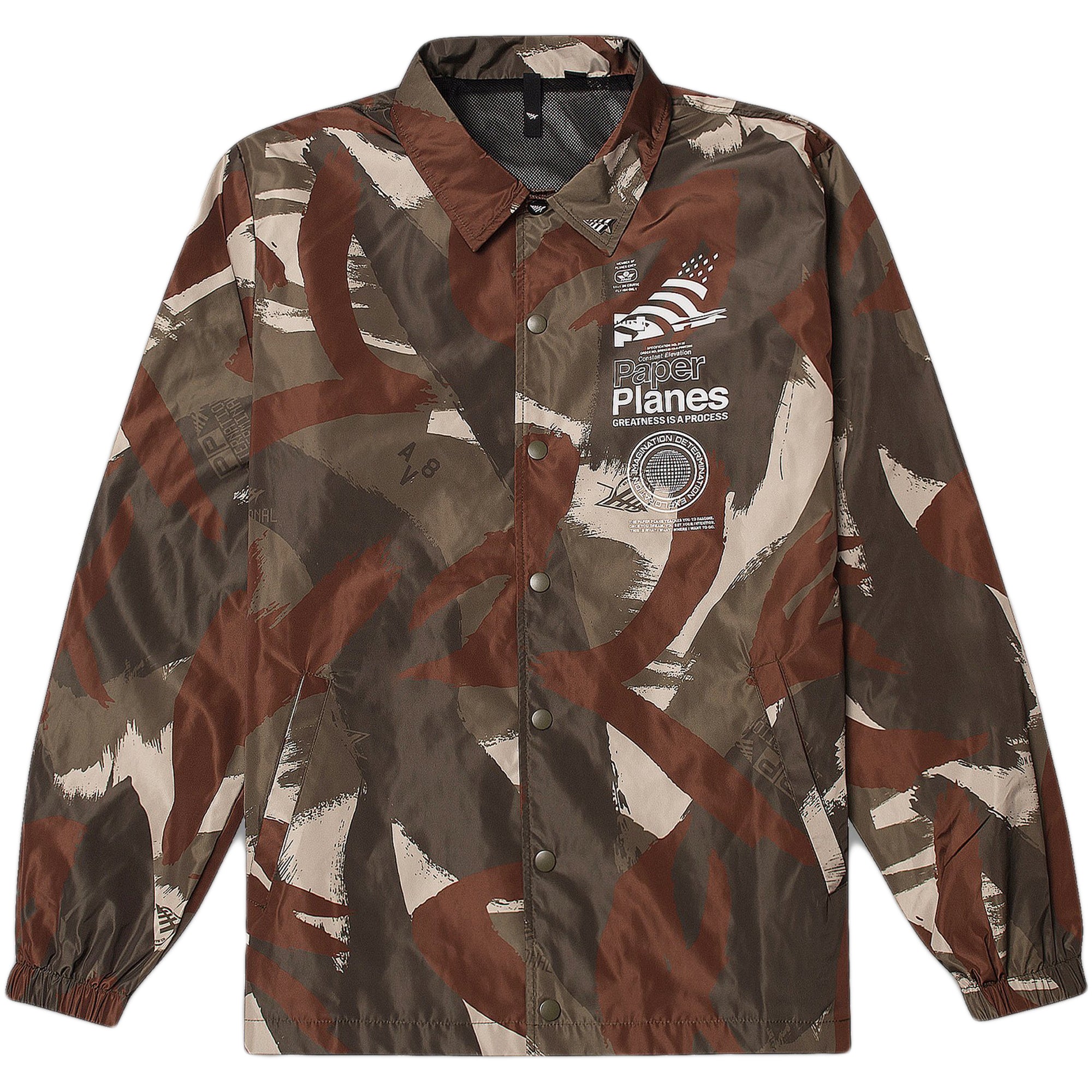 Paper Planes - Summit Coach Jacket Woodland (woodland)