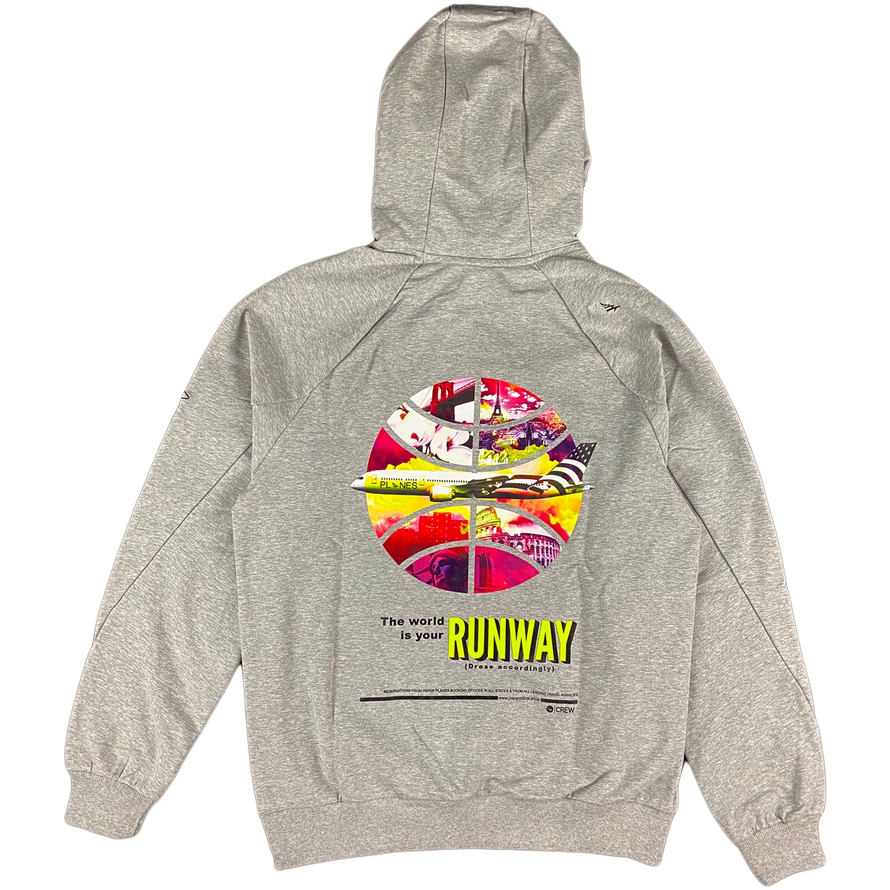 Paper Planes - T.W.I.Y. Runway Hoodie (heather grey)