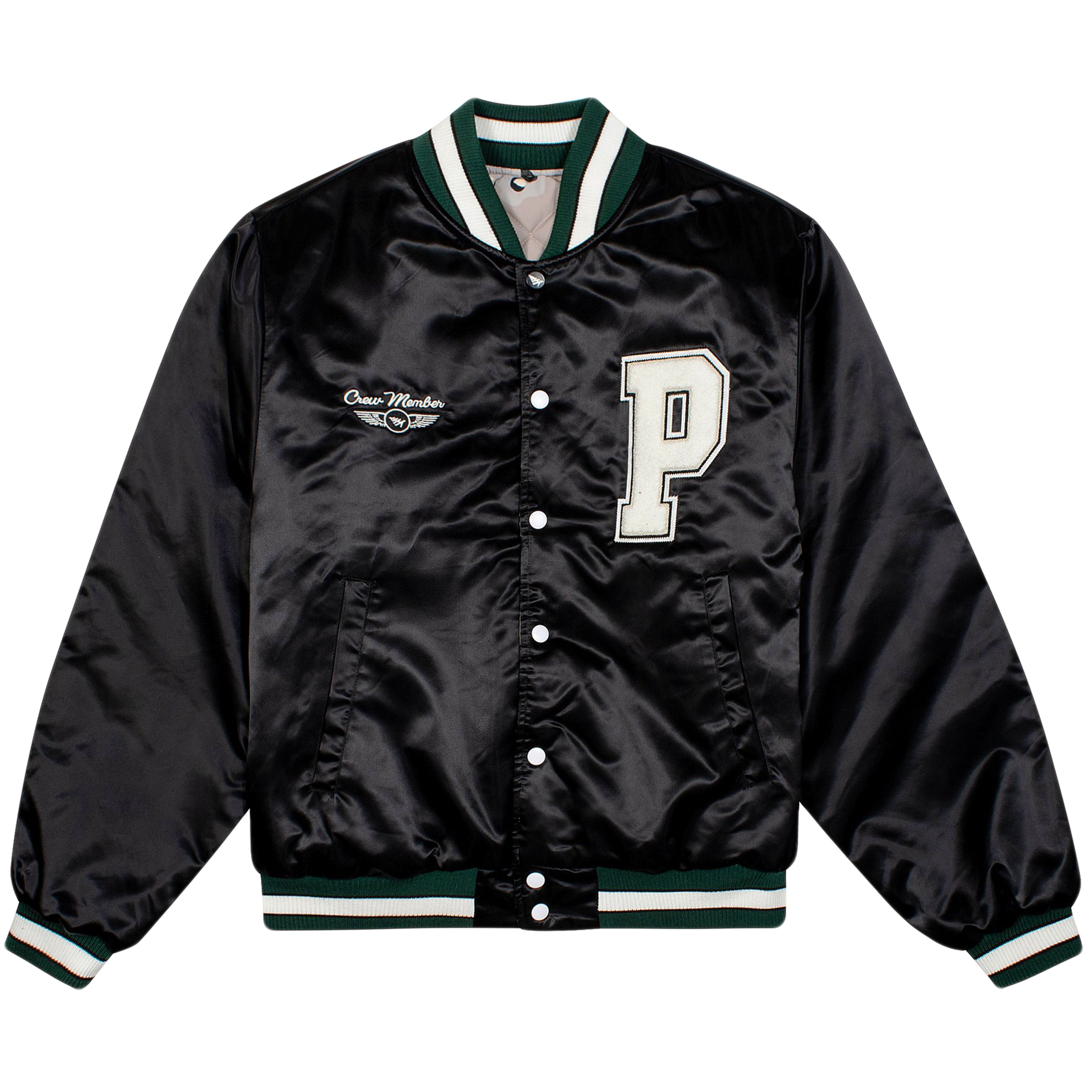 Paper Planes - WS Reversible Varsity Jacket (black)