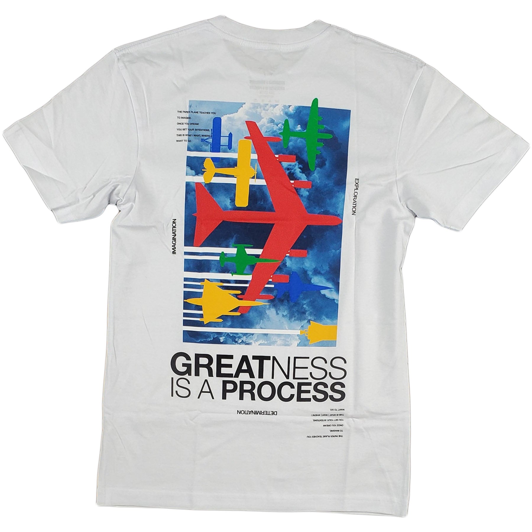 Paper Planes Destination Greatness Tee (white)