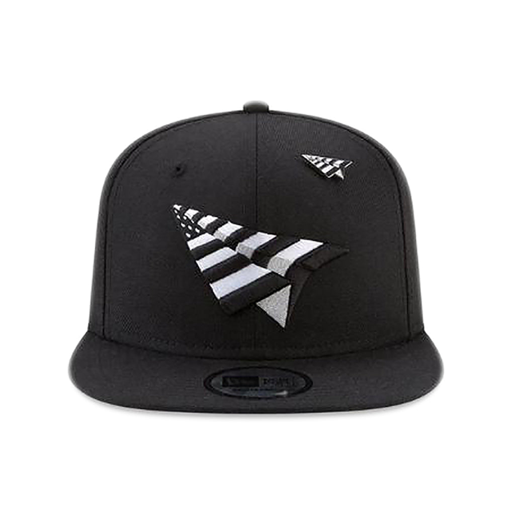 Paper Planes - The Original Crown Old School Snapback W/ Green Undervisor (black)