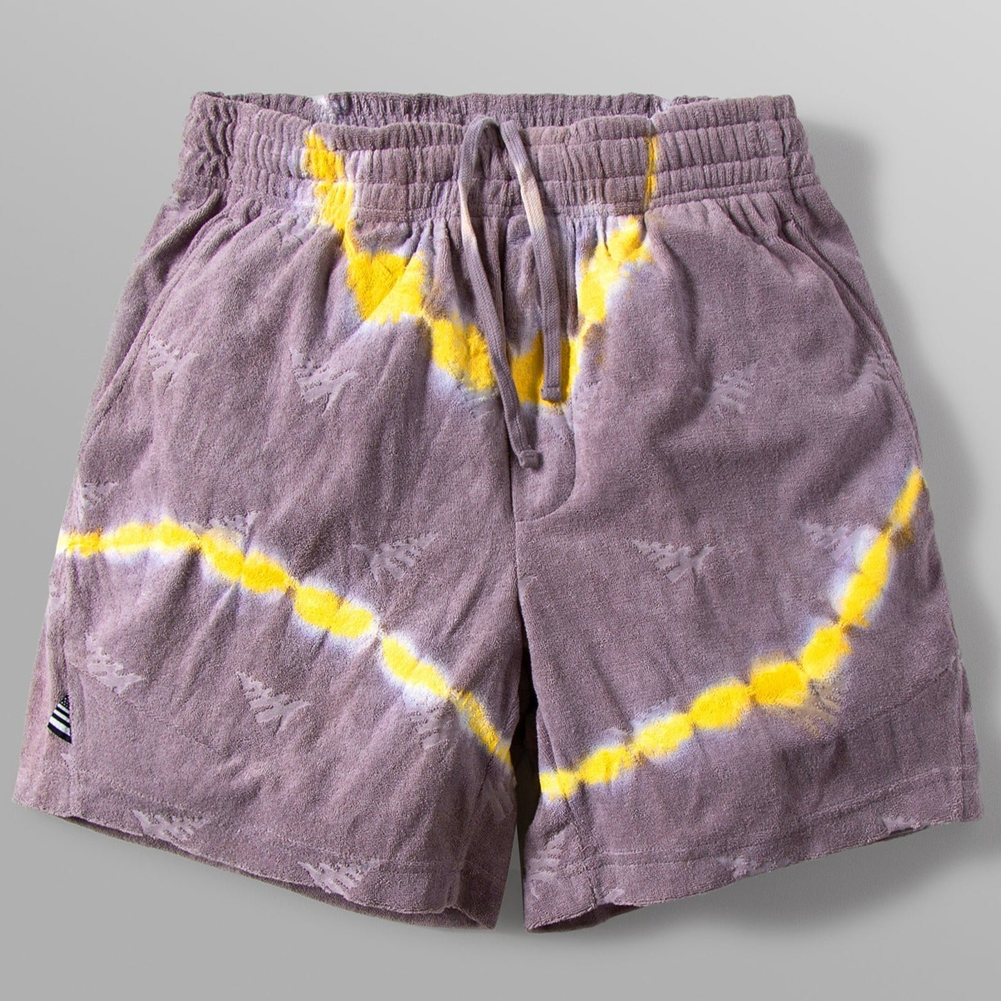 PAPER PLANES - DO OR DYE TERRY CLOTH SHORT - ZINC