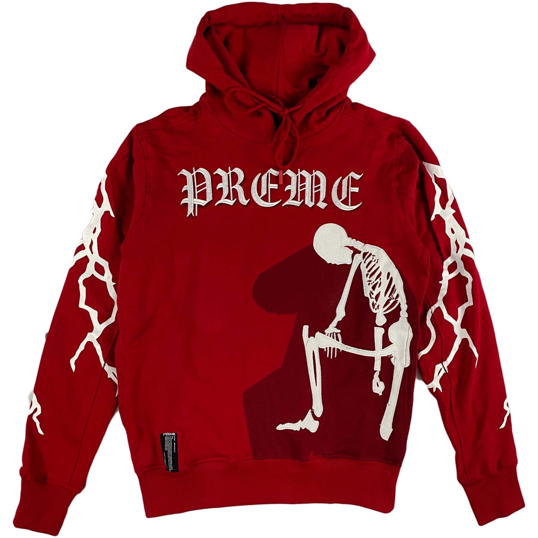 Preme - Skeleton Hoodie (red)