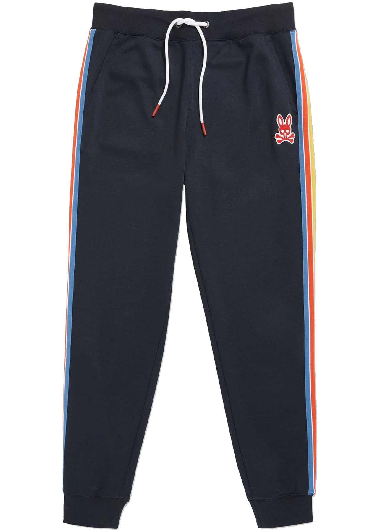 Psycho Bunny - Alston Stitched Logo Track Pants (navy)