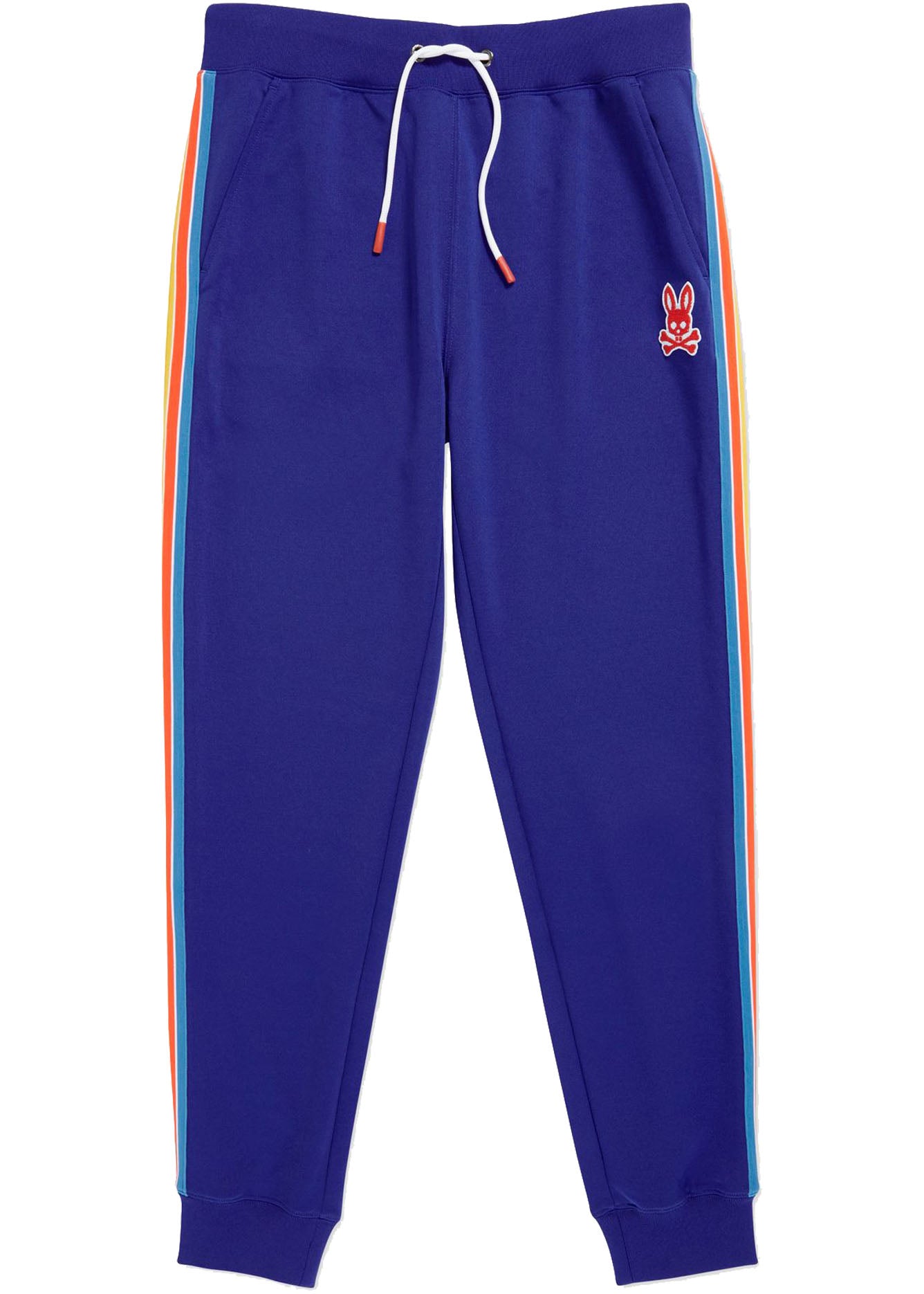 Psycho Bunny - Alston Stitiched Logo Track Pants (bold blue)