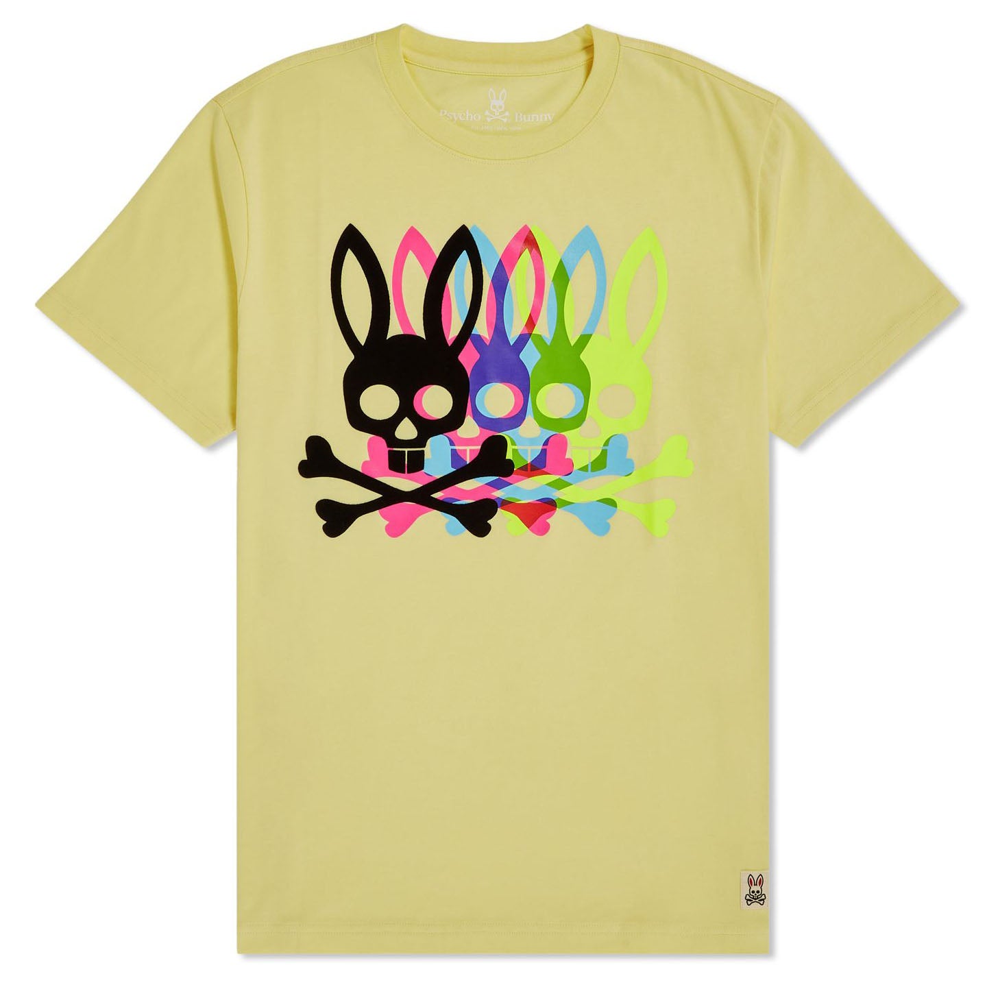 Psycho Bunny - Men's Bradley Graphic Tee (yellow)
