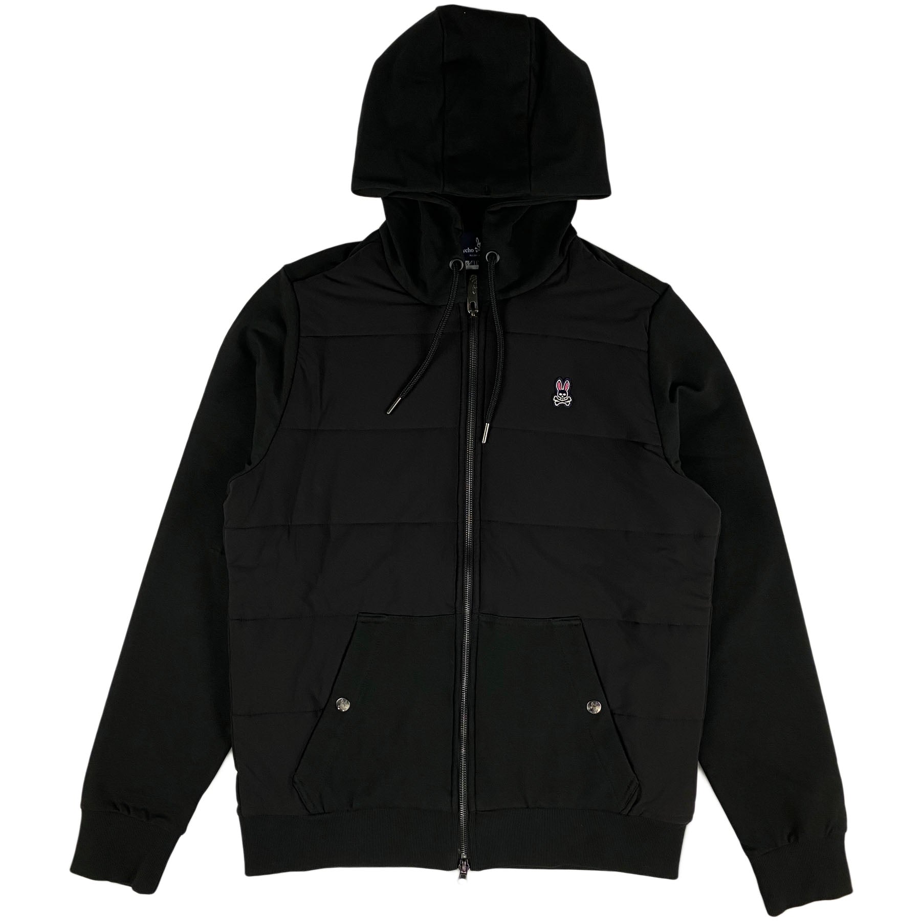 Psycho Bunny - Men's Full Zip Hoodie (black)