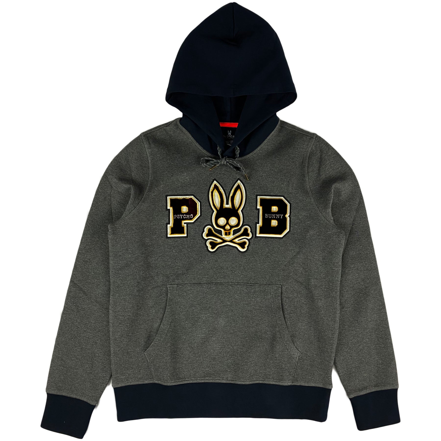 Psycho Bunny - Men's Hoodie (charcoal/heather)