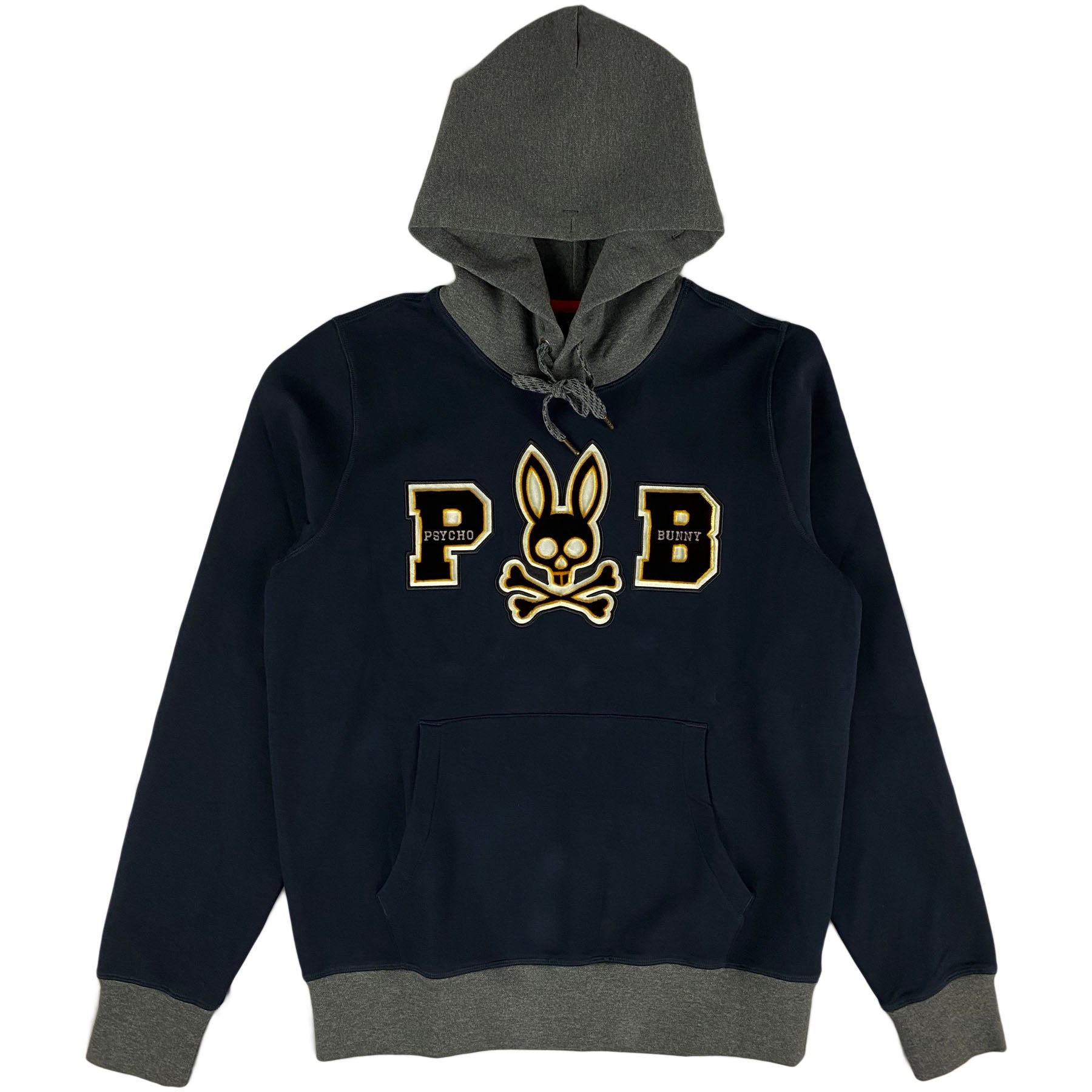 Psycho Bunny - Men's Hoodie (navy/grey)