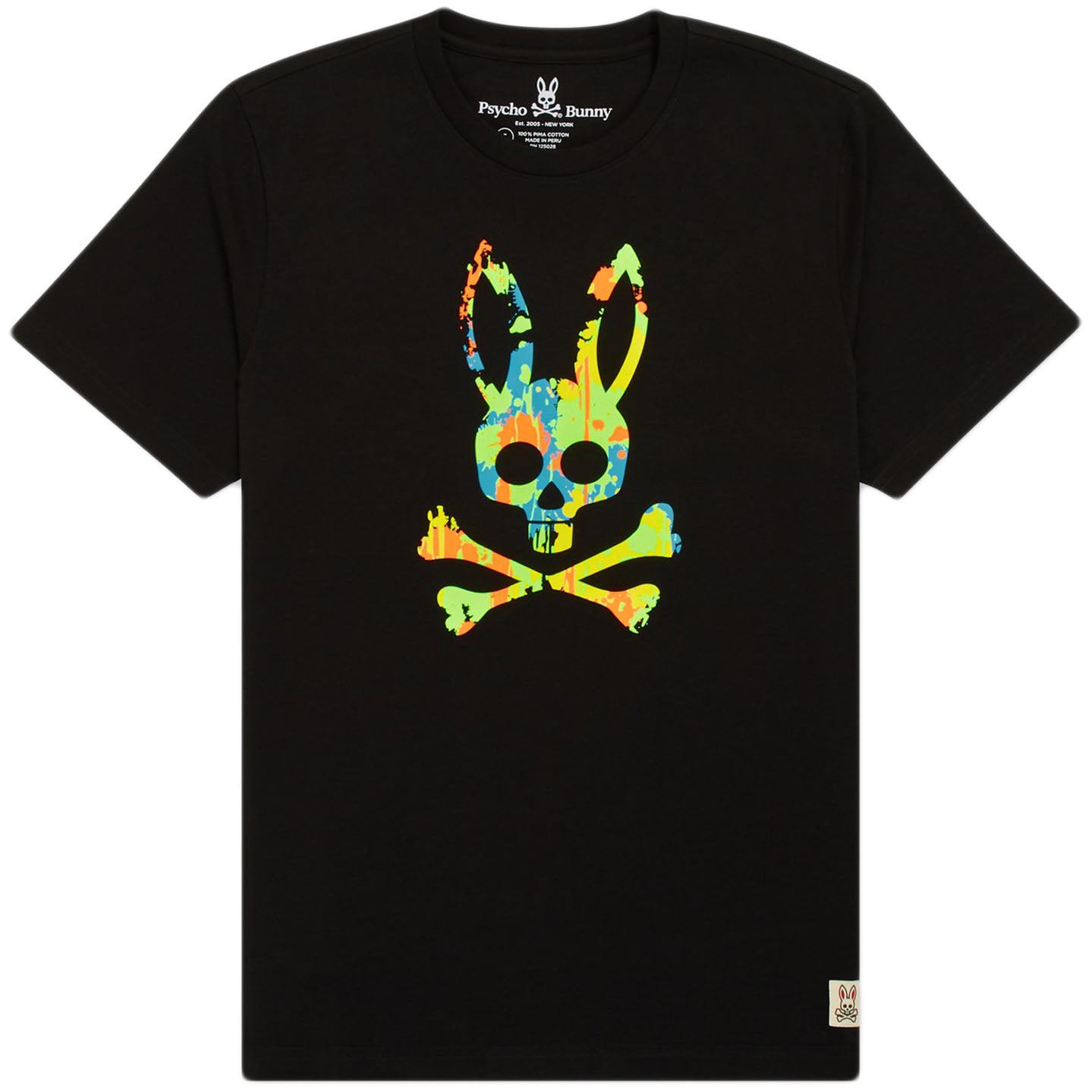 Psycho Bunny - Men's Louth Graphic Tee (black)