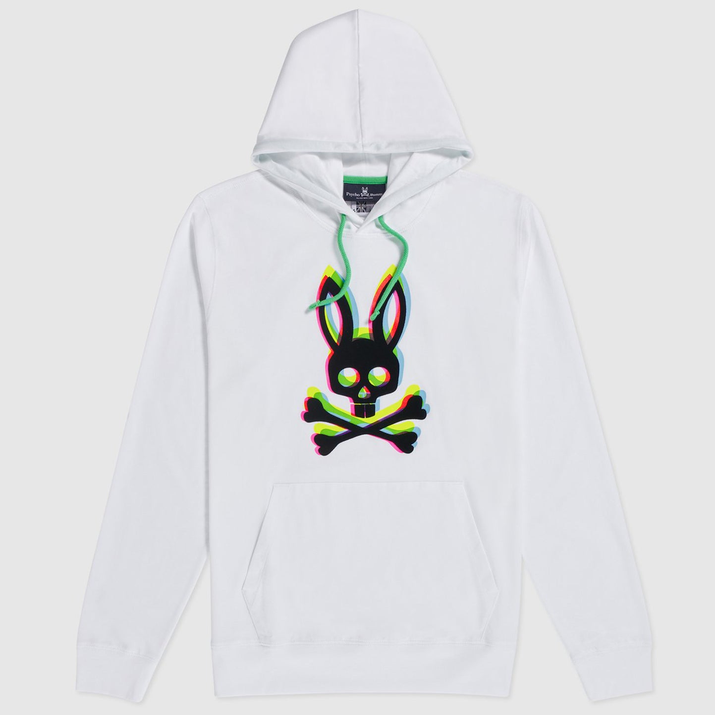 Psycho Bunny - Mens Holloway Pull Over Hoodie (white)