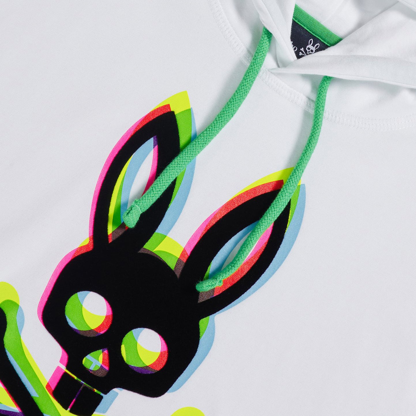 Psycho Bunny - Mens Holloway Pull Over Hoodie (white)