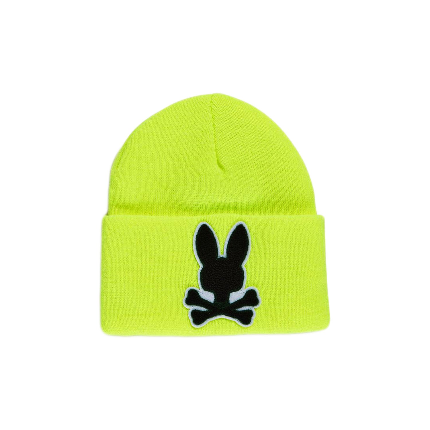Psycho Bunny - Neon Beanie (green)