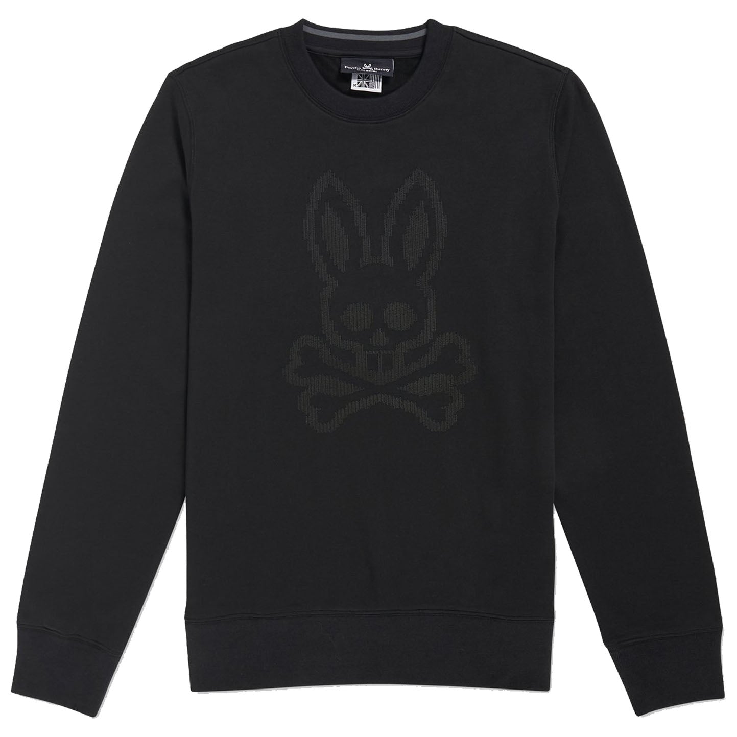 Psycho Bunny - Siddick Logo Sweatshirt (black)