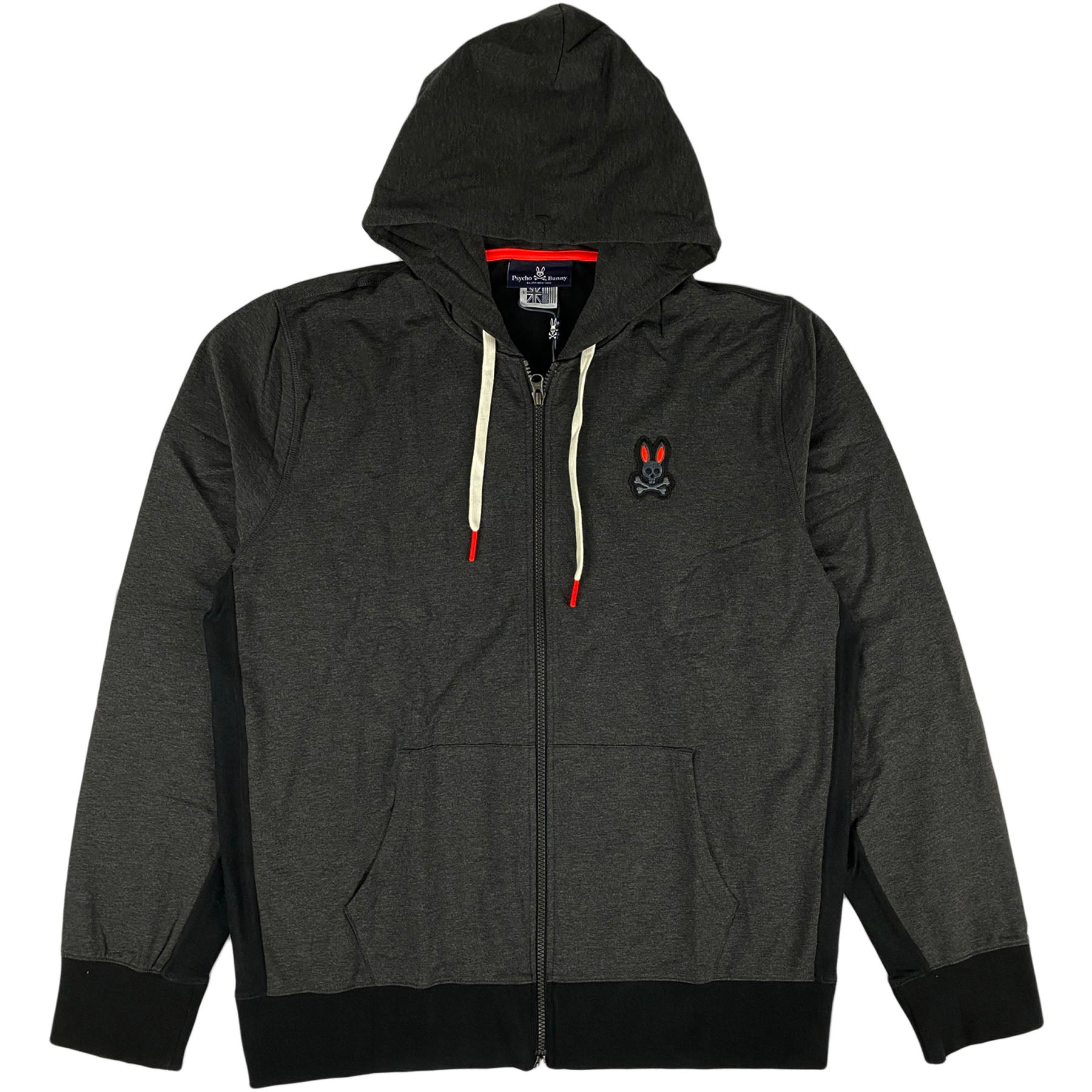 Pyscho Bunny - Dunstable Hoodie (heather black)