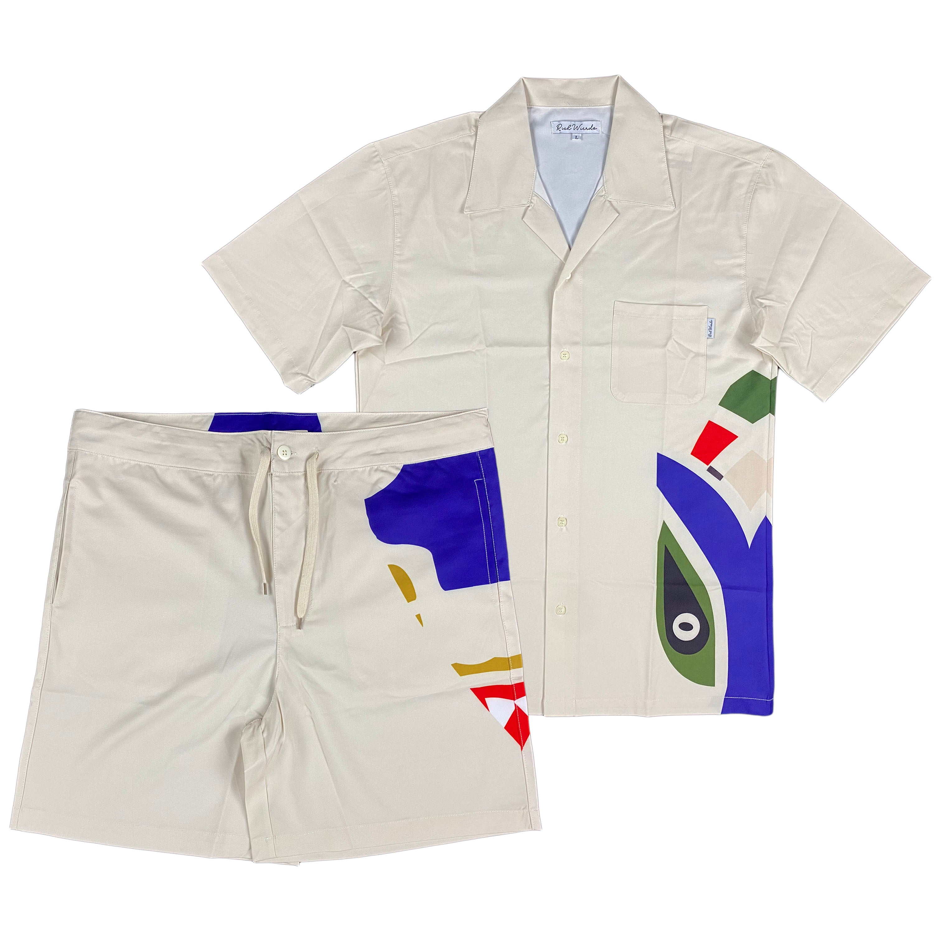 Rich Wierdo - Flamingo Short Set (natural)