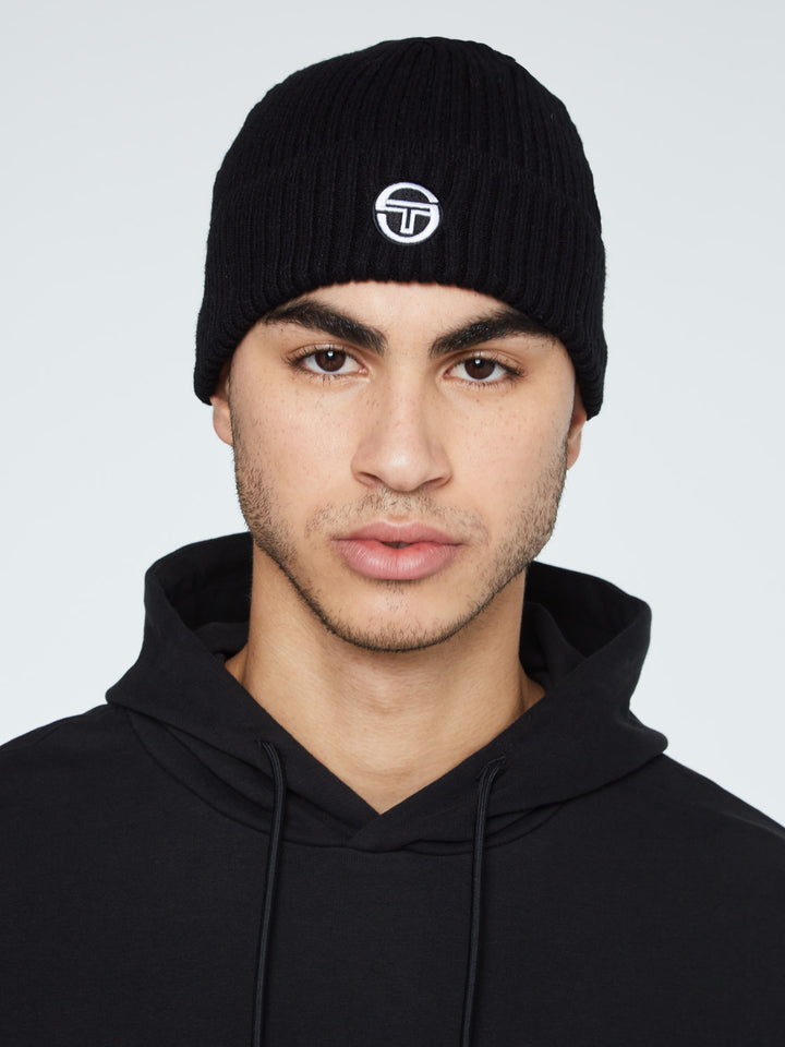 SERGIO TACHINI - TACCHINI BEANIE - BLACK