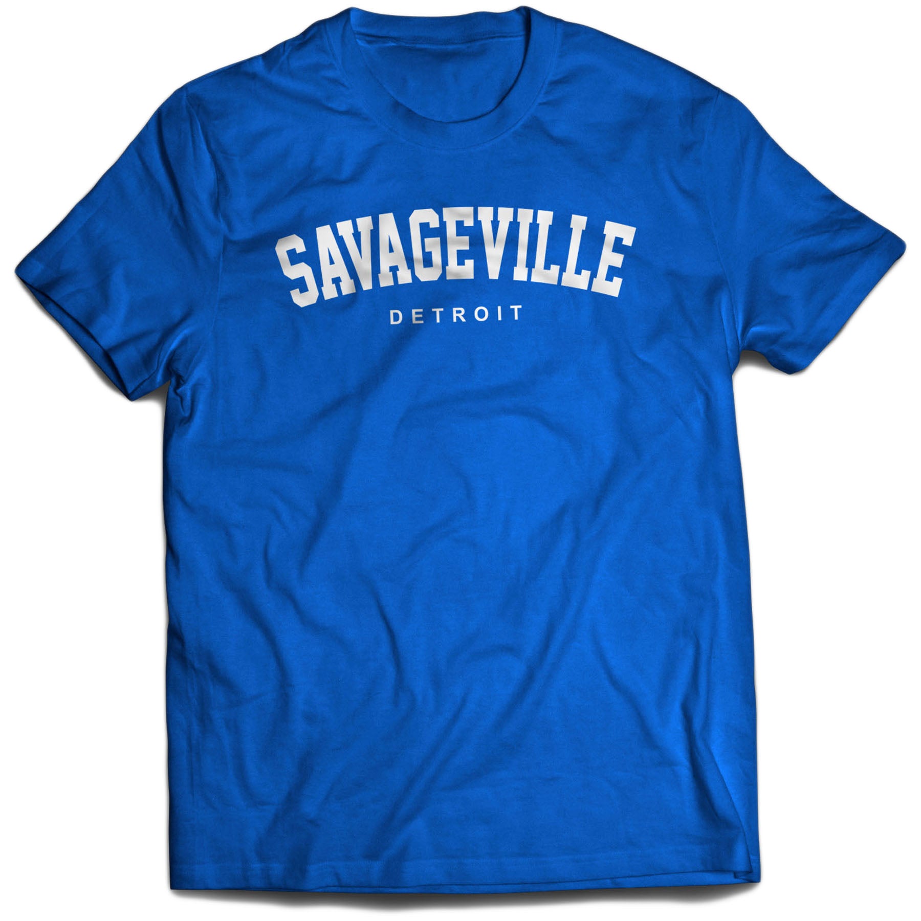 Krispy Addicts - Savageville Tee (royal blue)