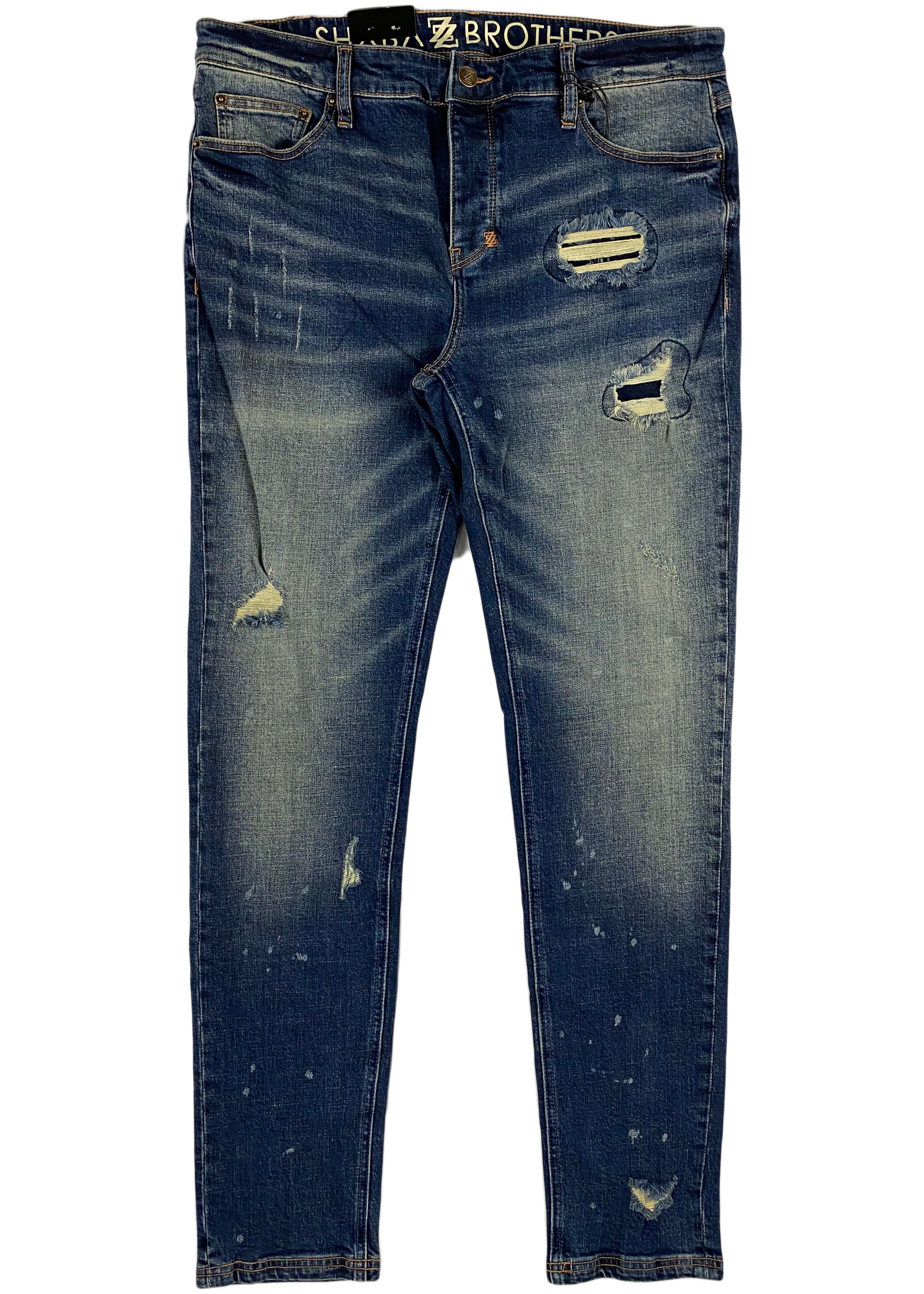 Shabazz Brothers - South Beach Jean (medium indigo washed)