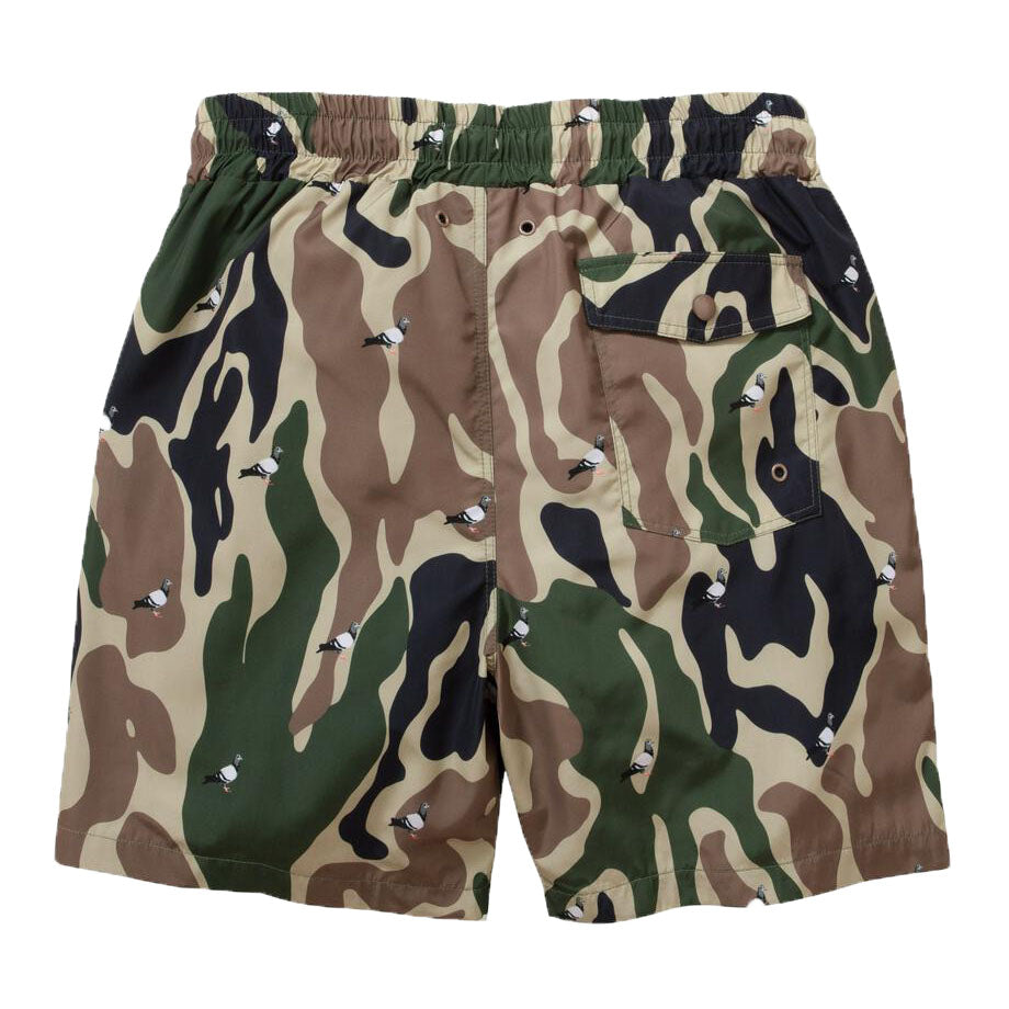 Staple - All Over Pigeon Nylon Shorts (camo)