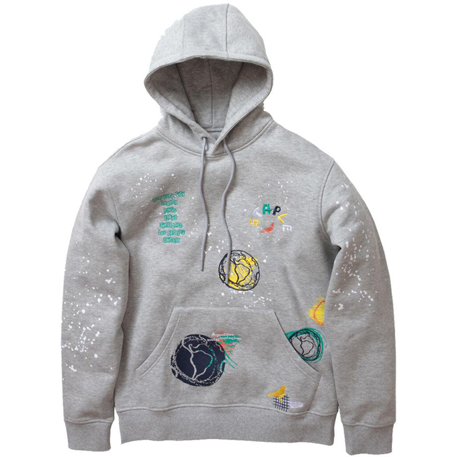 Staple - Bedford Icons Hoodie (heather grey)