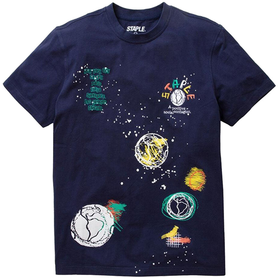 Staple - Bedford Icons Tee (navy)