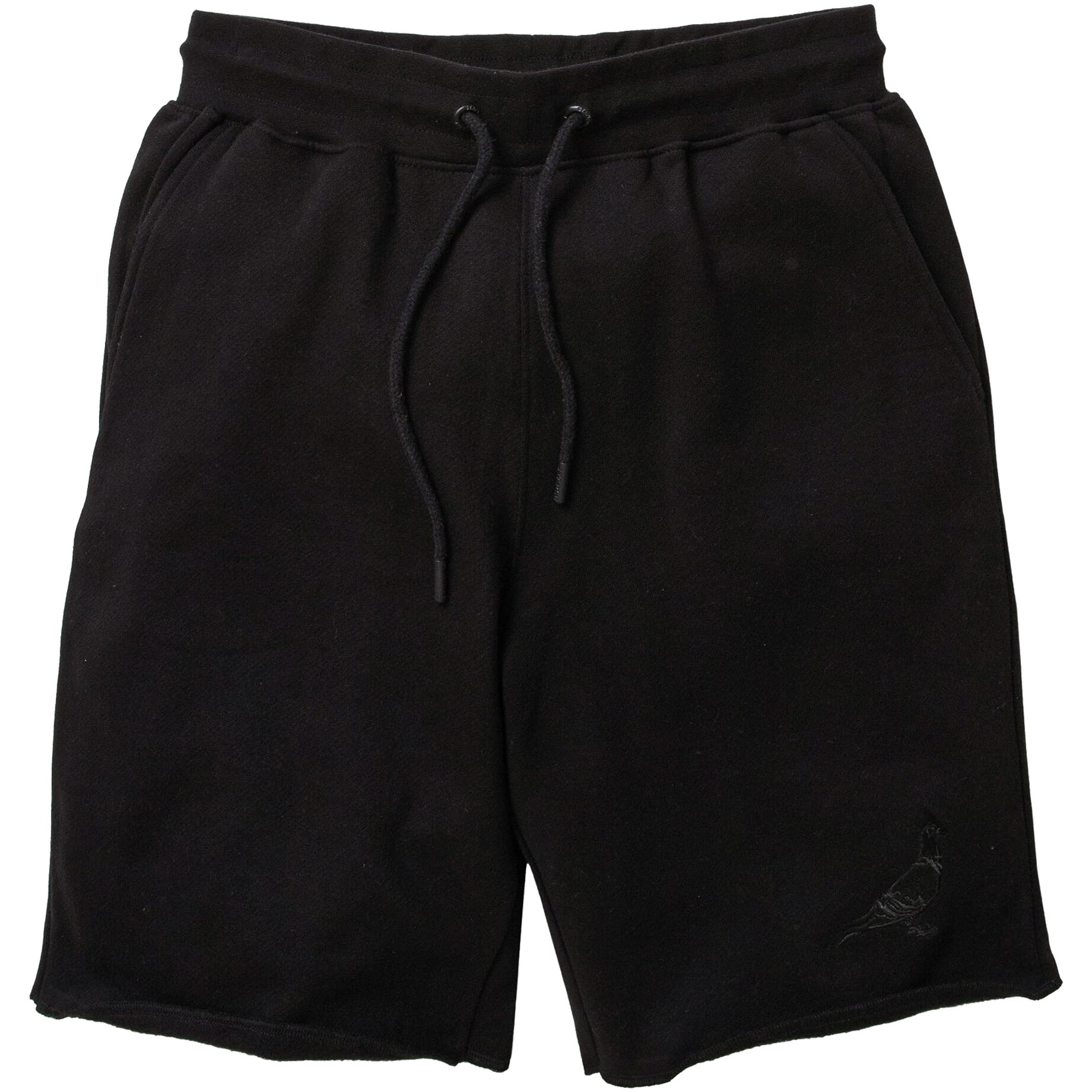Staple - Garment Wash Pigeon Sweatshort (black)