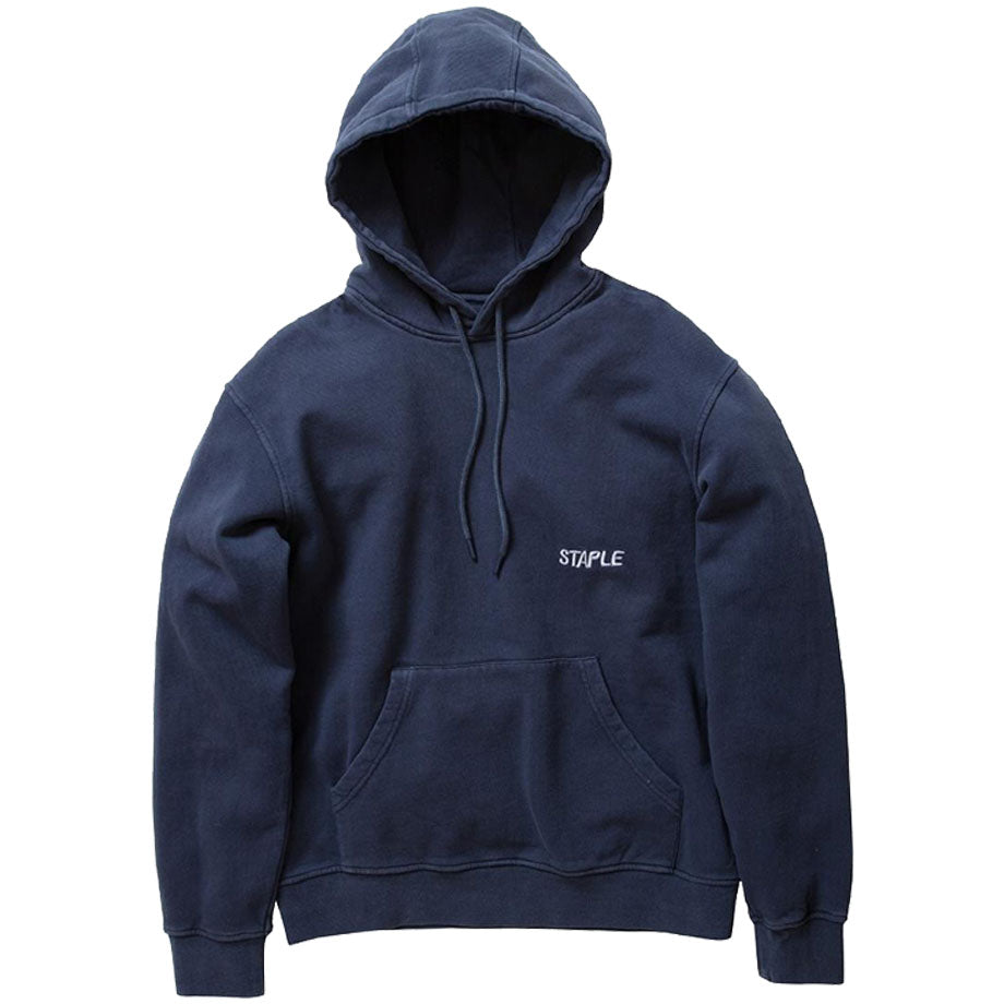 Staple - Mercer Washed Hoodie (navy)