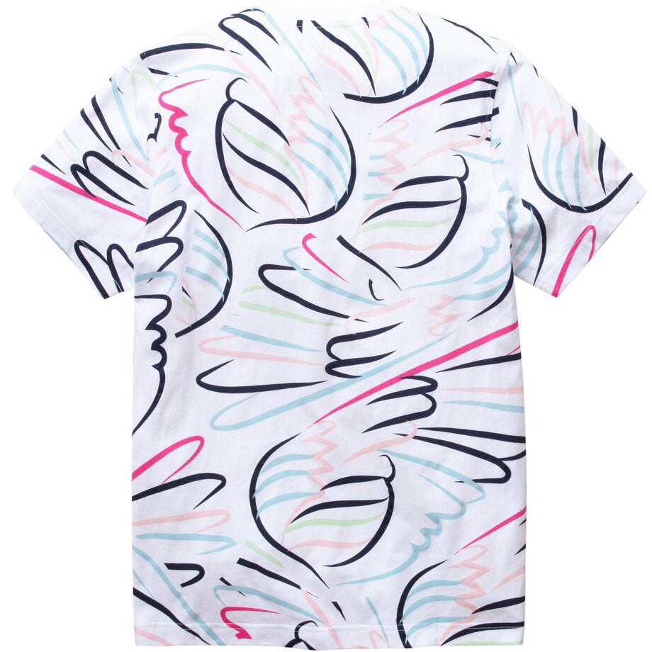 Staple - Sketch All Over Pigeon Tee (white)