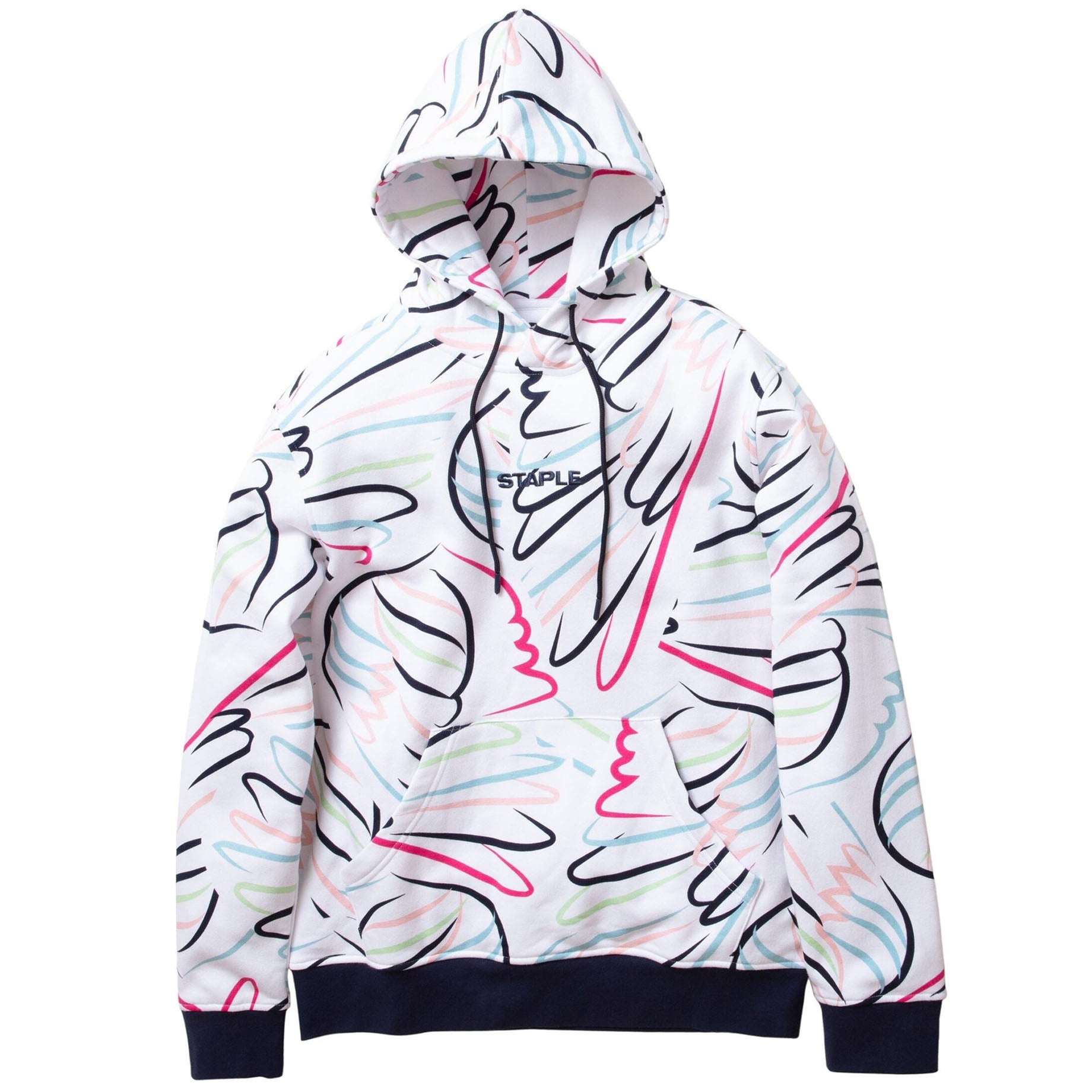 Staple - Sketch Hoodie (white)