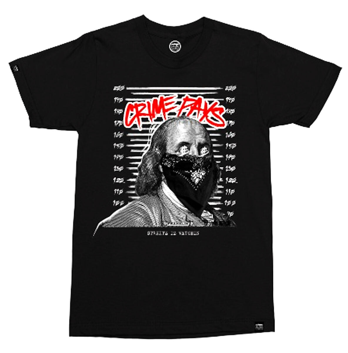 Streetz Iz Watchin - Crime Pays (black)