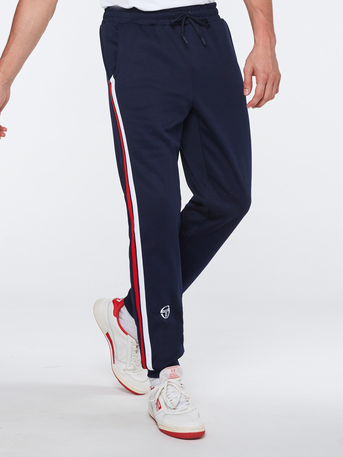 SERGIO TACCHINI - GHIBLI TRACK JACKET - MARITIME BLUE/ADRENALINE RUSH