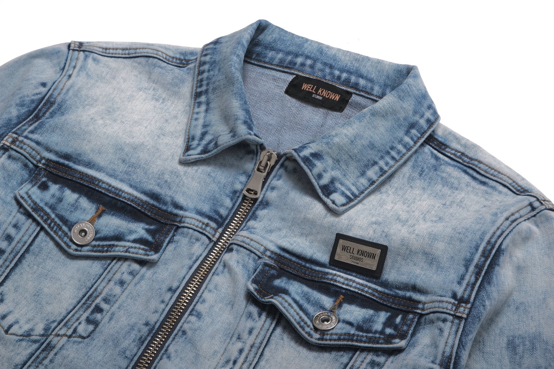 Well Known - The Dean Street Denim Jacket (light blue)
