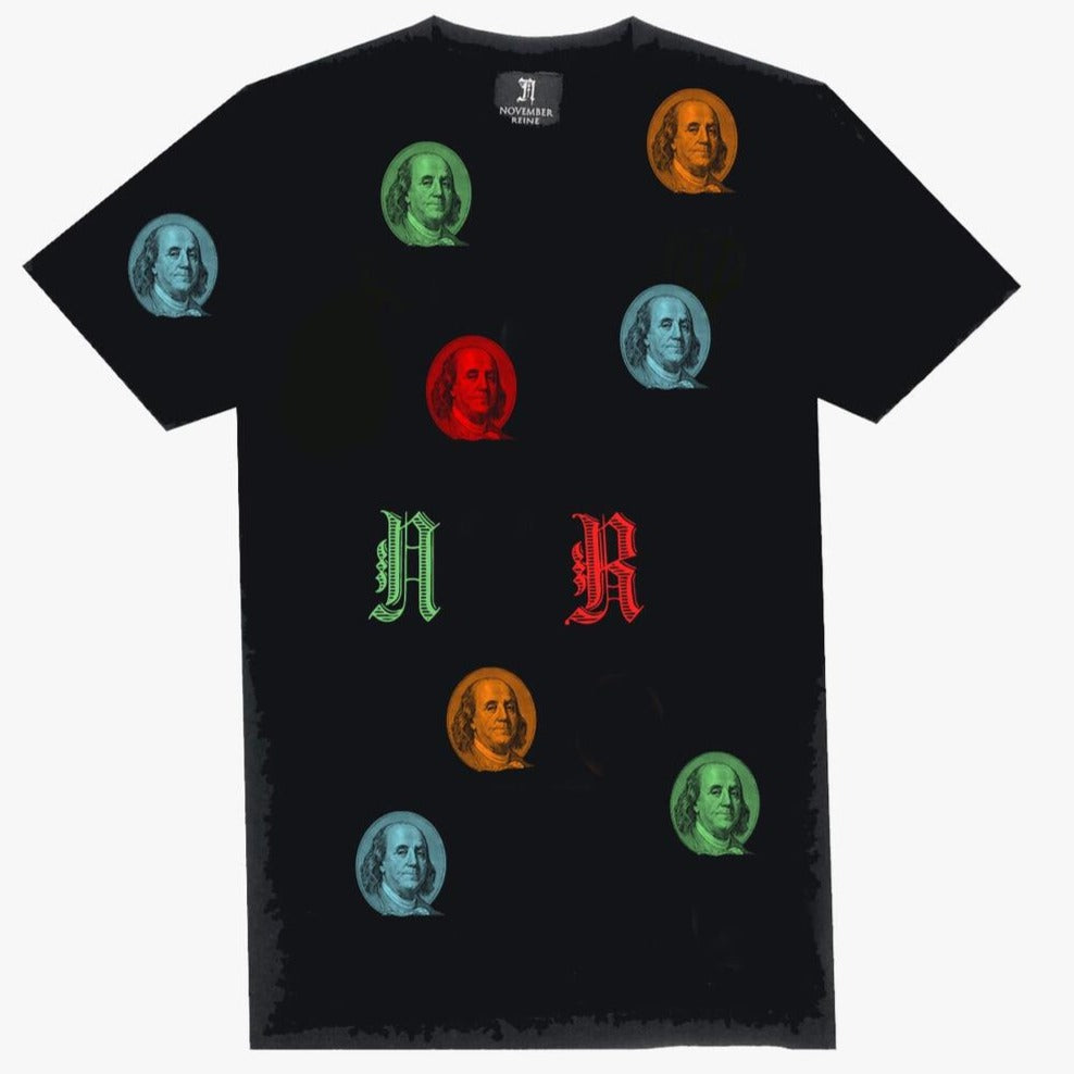 NOVEMBER REINE - FALSE IDOLS MULTI COLORED T SHIRT
