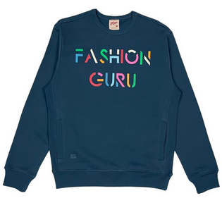RED TAG APPAREL -  FASHION GURU SWEATSHIRT - BLUE