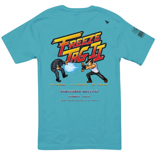PAPER PLANES - FREEZE TAG TEE - BLUE