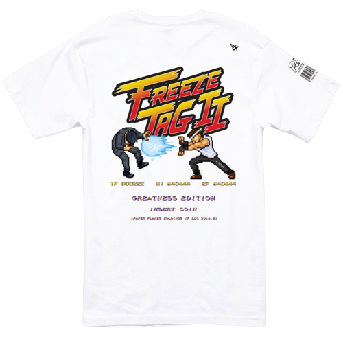 PAPER PLANES - FREEZE TAG TEE - WHITE