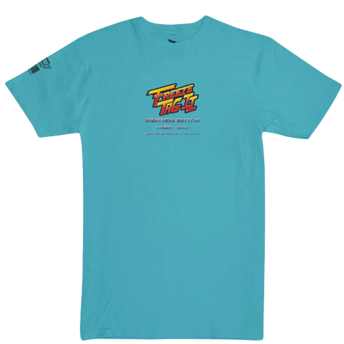 PAPER PLANES - FREEZE TAG TEE - BLUE