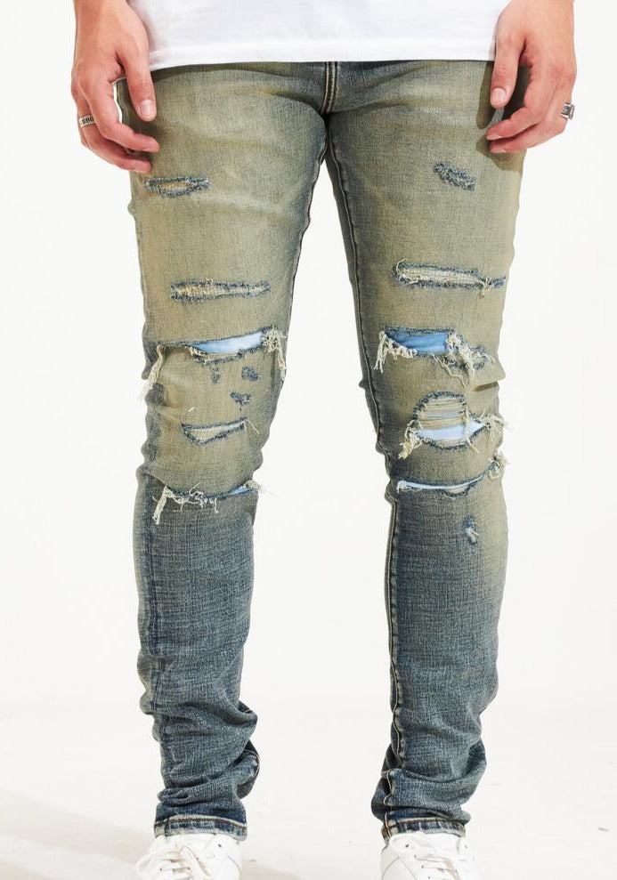 EMBELLISH - HYDRA DENIM - LIGHT SAND